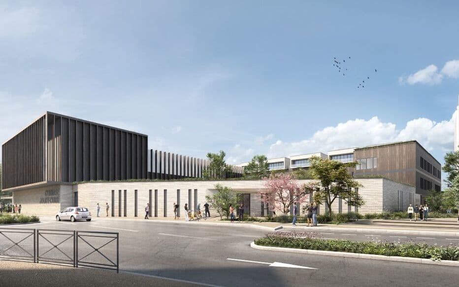 Reconstruction du college Joliot CURIE